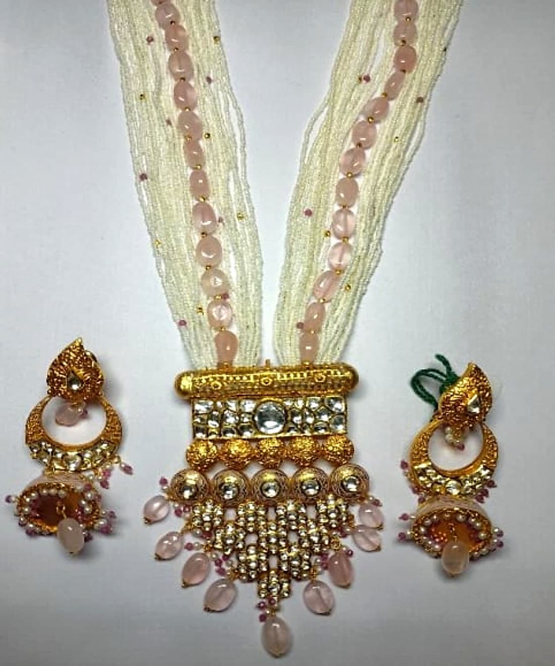 Rangrez Multicolour Kundan Haar